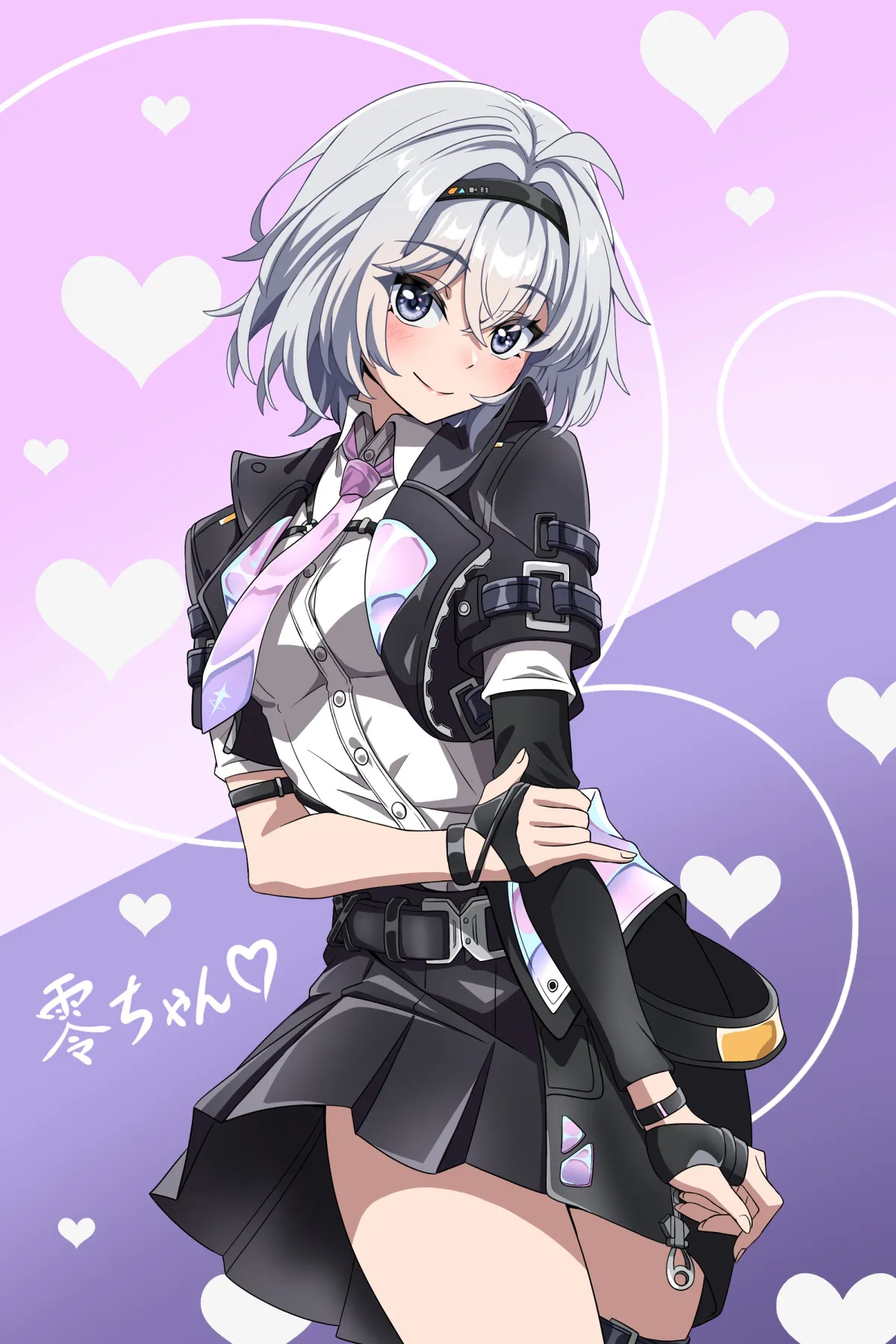 Female Esper Zero Smile White Shirt NTE Wallpaper #7