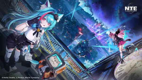 Nanally Mint Taygedo Smiling Cyberpunk Neon Street HD #23