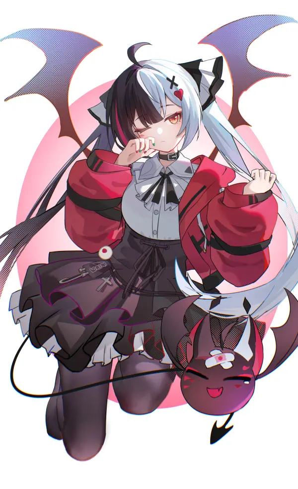 Lacrimosa Winking Open Red Jacket Full Body by Lingxing Spooradic #28